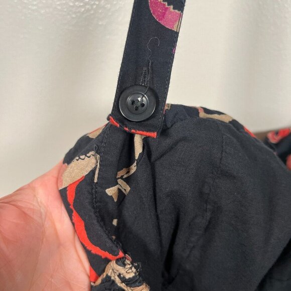 Anthropologie Girls From Savoy Halter Dress Size 6 Retro Floral Martagon Sketch - Picture 3 of 12